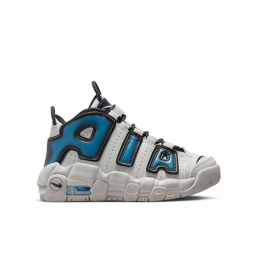 Preschool Nike Air More Uptempo 'Industrial Blue' - FJ1389-001