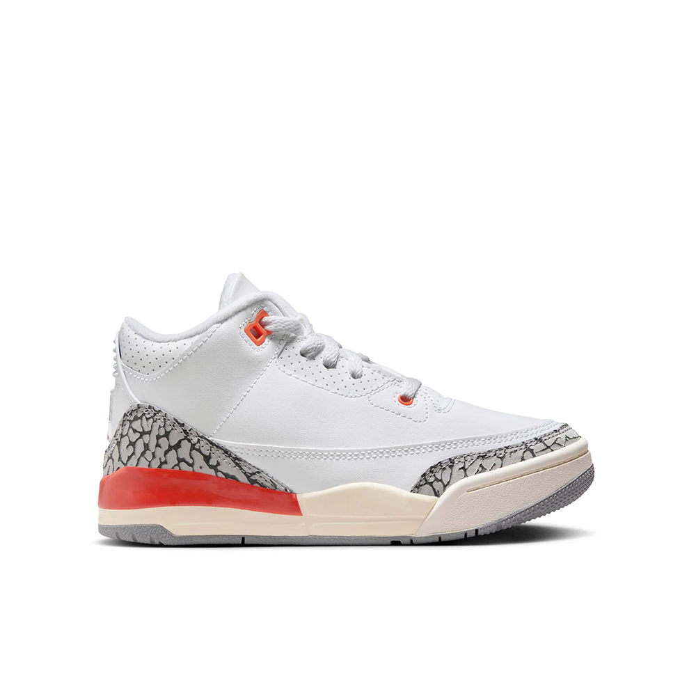 Preschool Jordan 3 Retro 'Cosmic Clay' - FQ9174-121