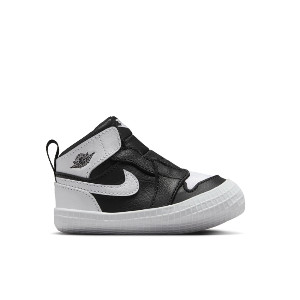 Toddler Jordan 1 Crib Bootie 'Black/White' - AT3745-010