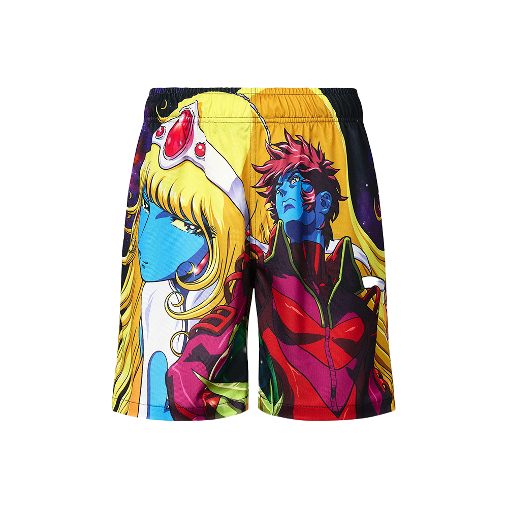 Pleasures Interstella Shorts - Multi - P25DP011