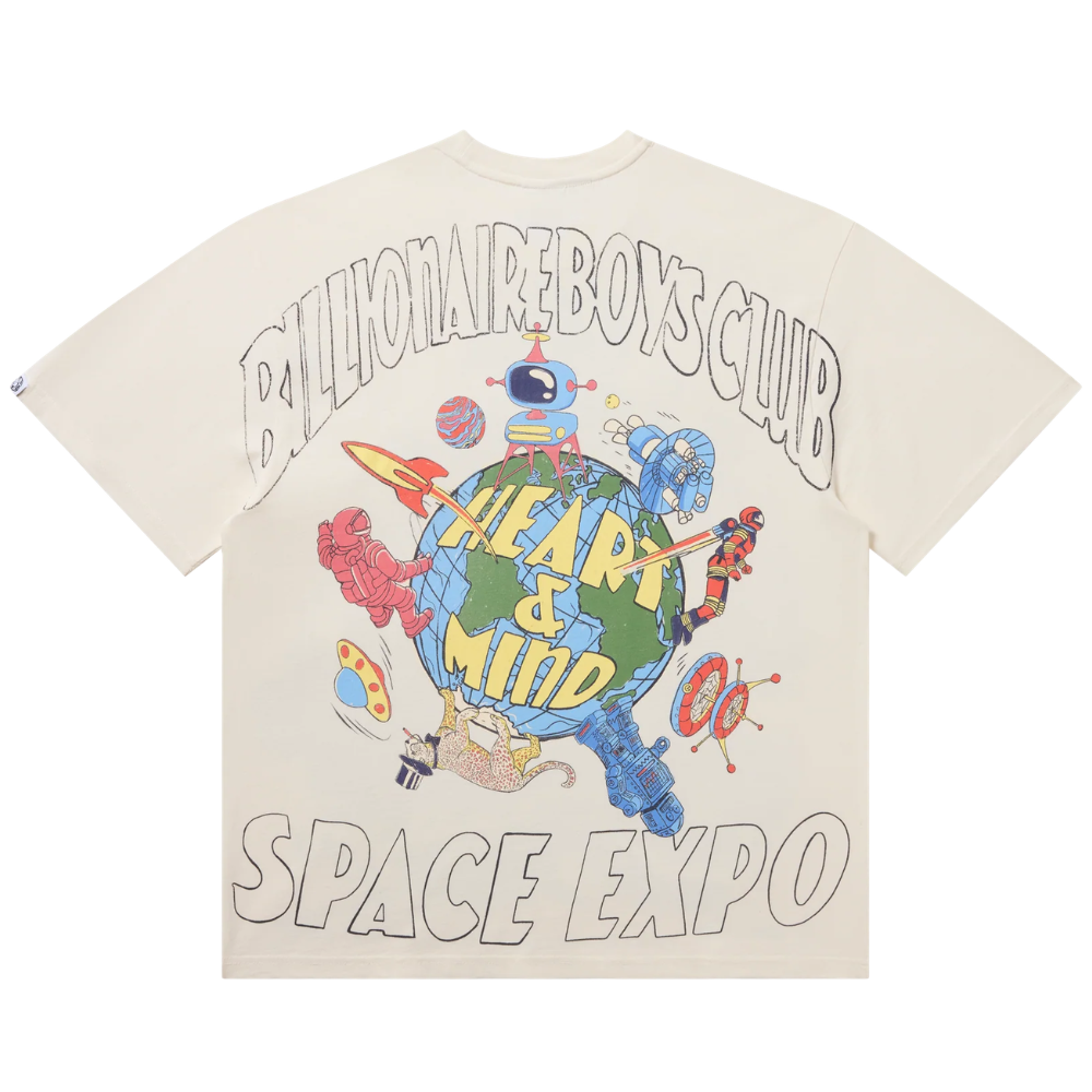 Billionaire Boys Club BB Space Expo SS Knit-Gardenia - 861-2317