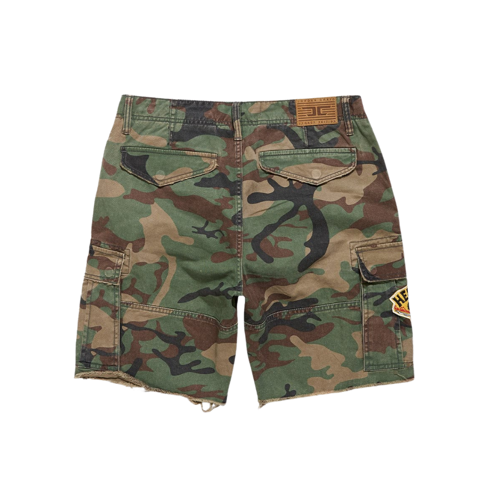 Jordan Craig Retro-War Angel Cargo Shorts-Vintage Camo - JB4437C