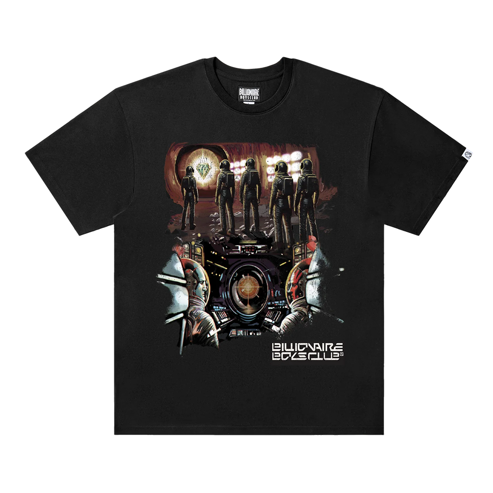 Billionaire Boys Club Odyssey SS Knit (Oversized Fit) - Black -851-2304