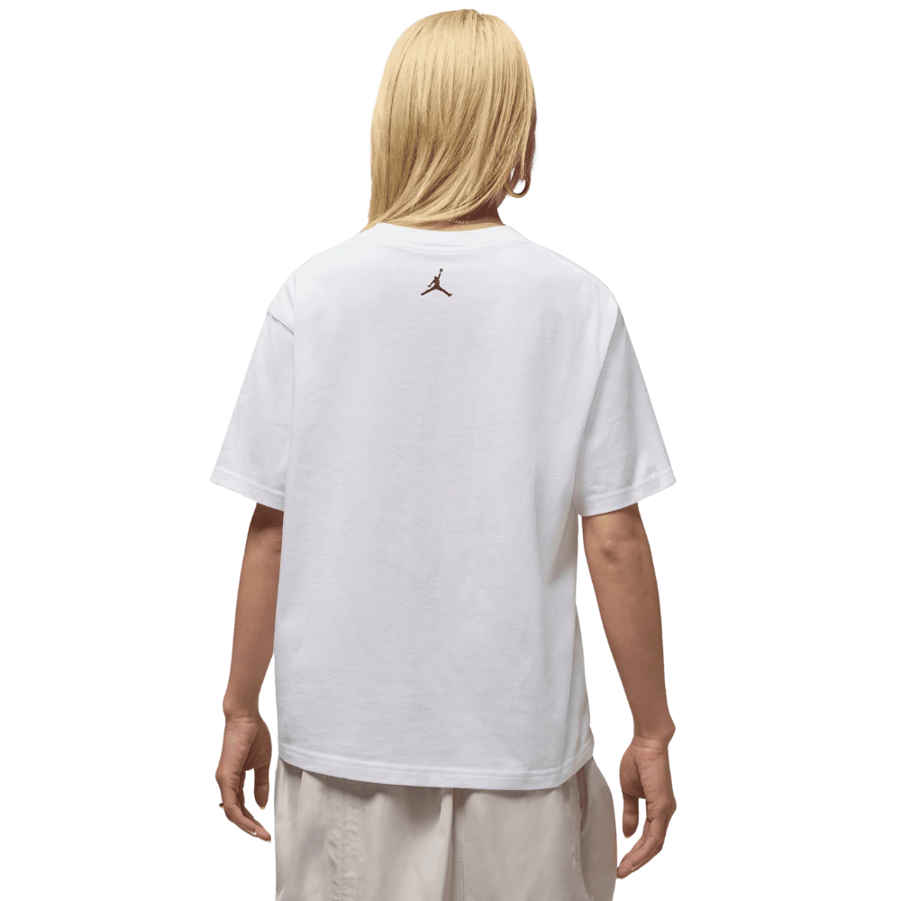 Women's Jordan Flight Tee -White/black - HV0226-100