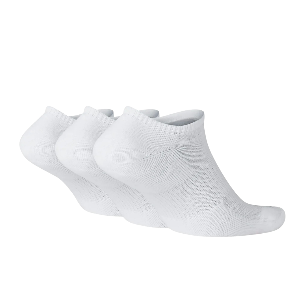 Nike Everyday Plus Cushion No Show 'White' Socks 3 Pack - SX6889-100