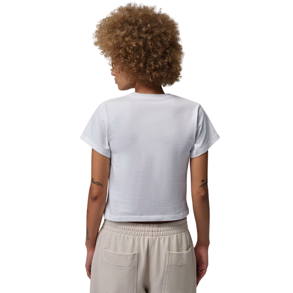 Jordan Brooklyn Womens Shirt-White- IR0782-100