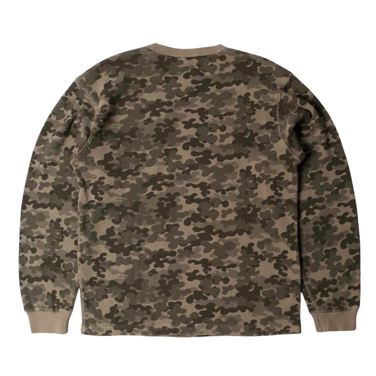 Parra Camo Woofles Long Sleeve T-shirt-Grey - 56450