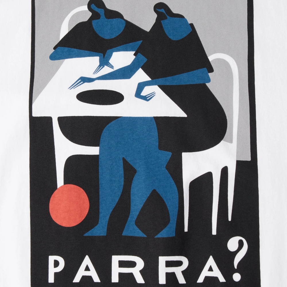 Parra What Is This T-Shirt - White - 55365