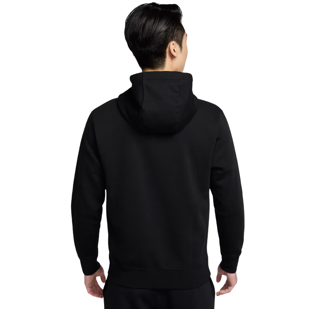 NIKE SPORTSWEAR CLUB FLEECE HOODIE-BLACK-BV2654-010