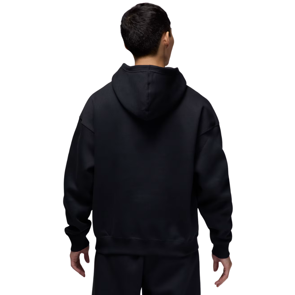 Jordan Brooklyn Fleece Oversized Pullover Hoodie - Black - IB7235-010