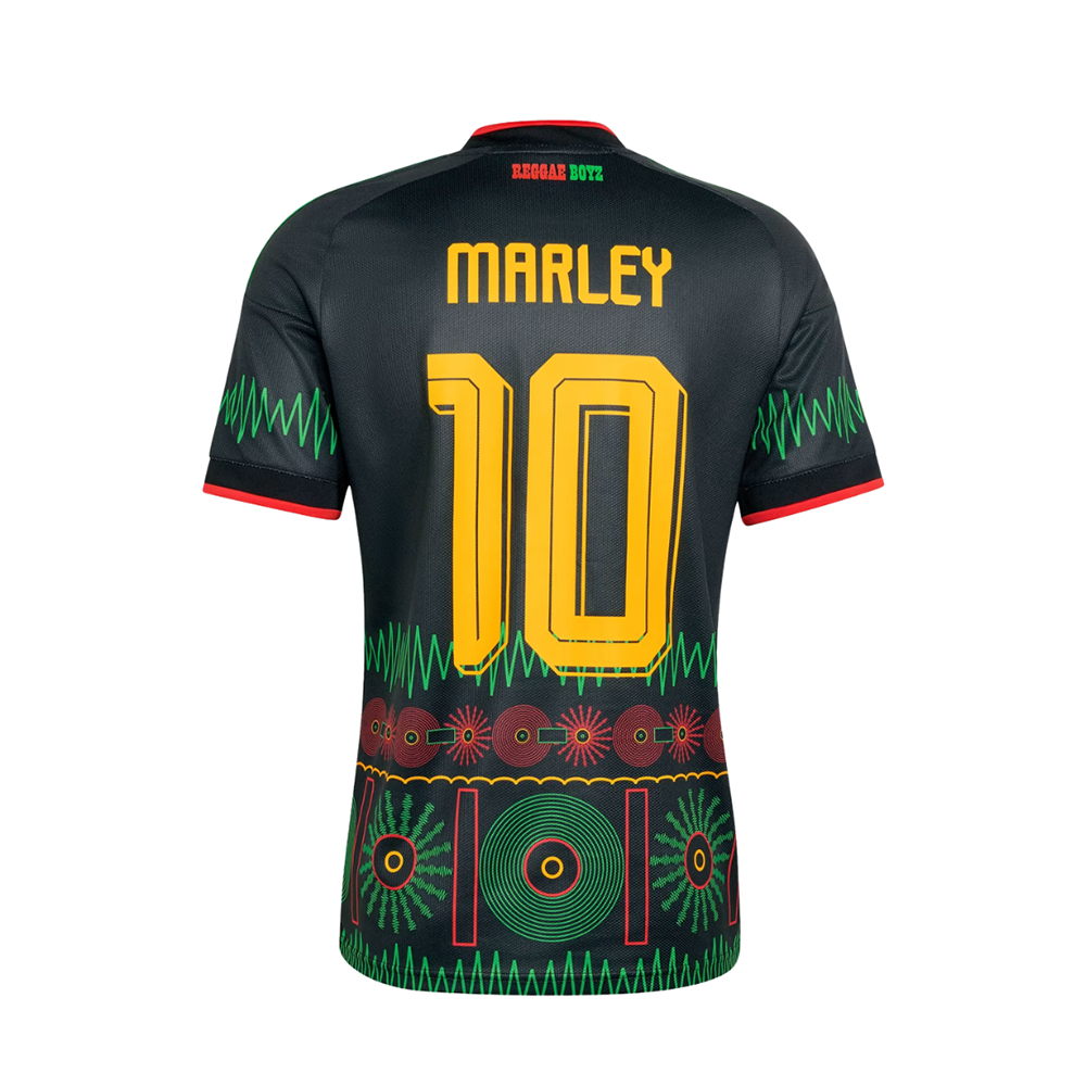 Adidas Jamaica 26 x Bob Marley Away Jersey-Black - KD1149