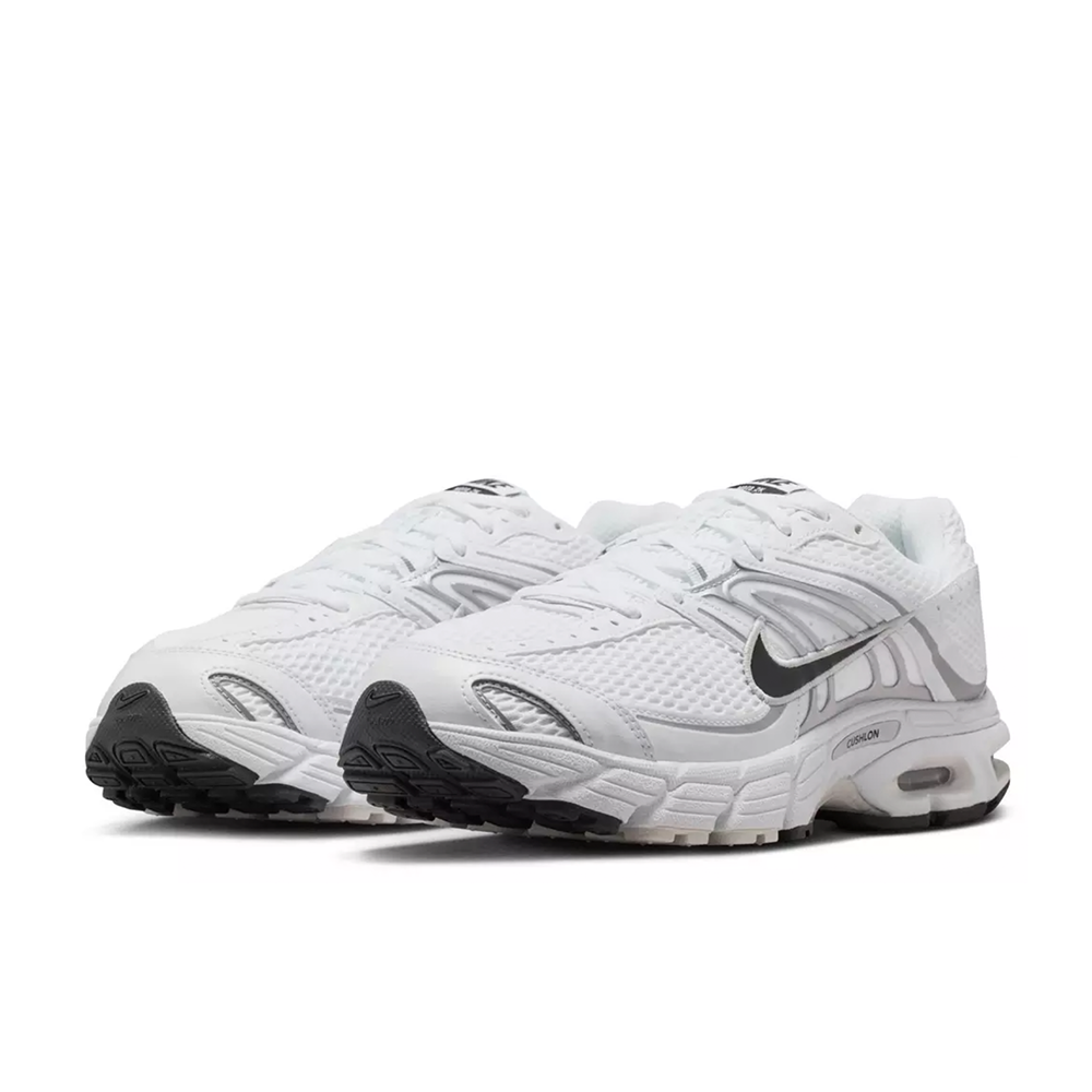 Men's Nike Air Max Moto 2K 'White/Black-Metallic Sliver' - IO9279-100