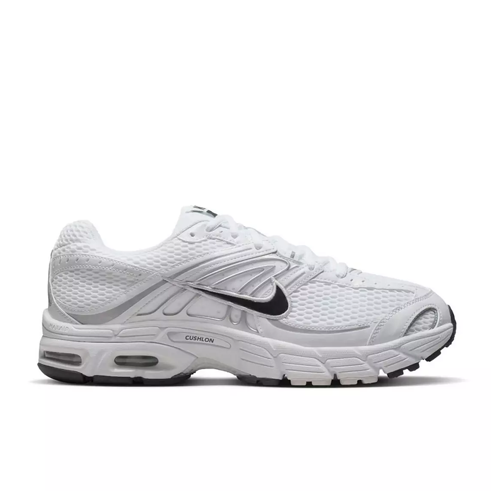Men's Nike Air Max Moto 2K 'White/Black-Metallic Sliver' - IO9279-100