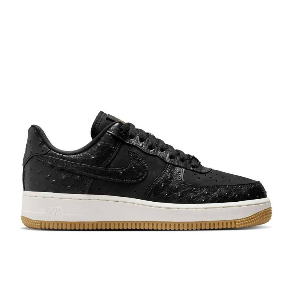 Wmns Nike Air Force 1 Low Lx 'Black Ostrich' - DZ2708-002