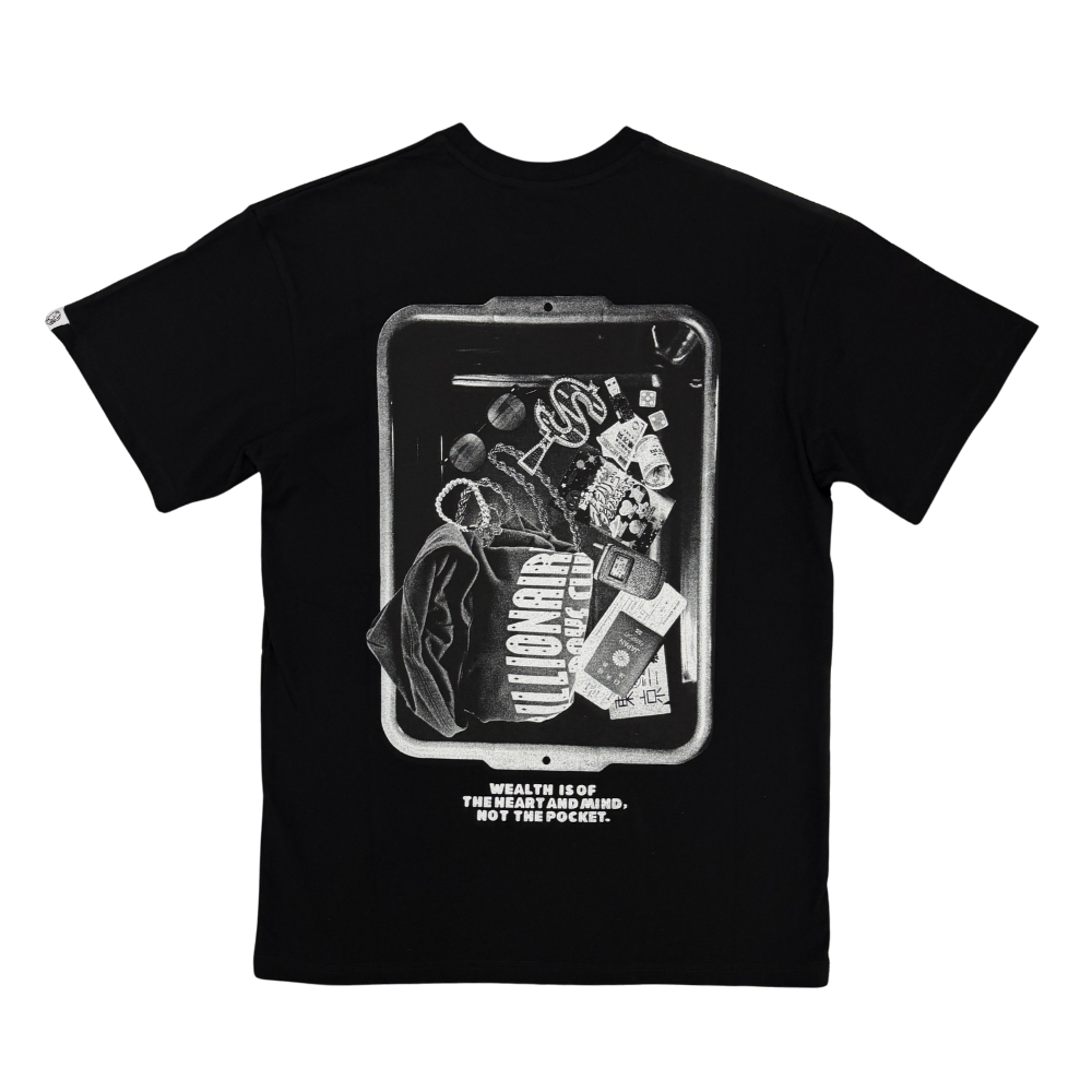Billionaire Boys Club BB First Class SS Tee-Black - 861-2205
