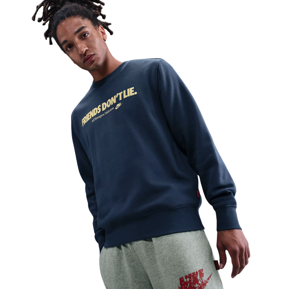 Stranger Things X Nike Friends Don't Lie Crewneck - IB5662-410