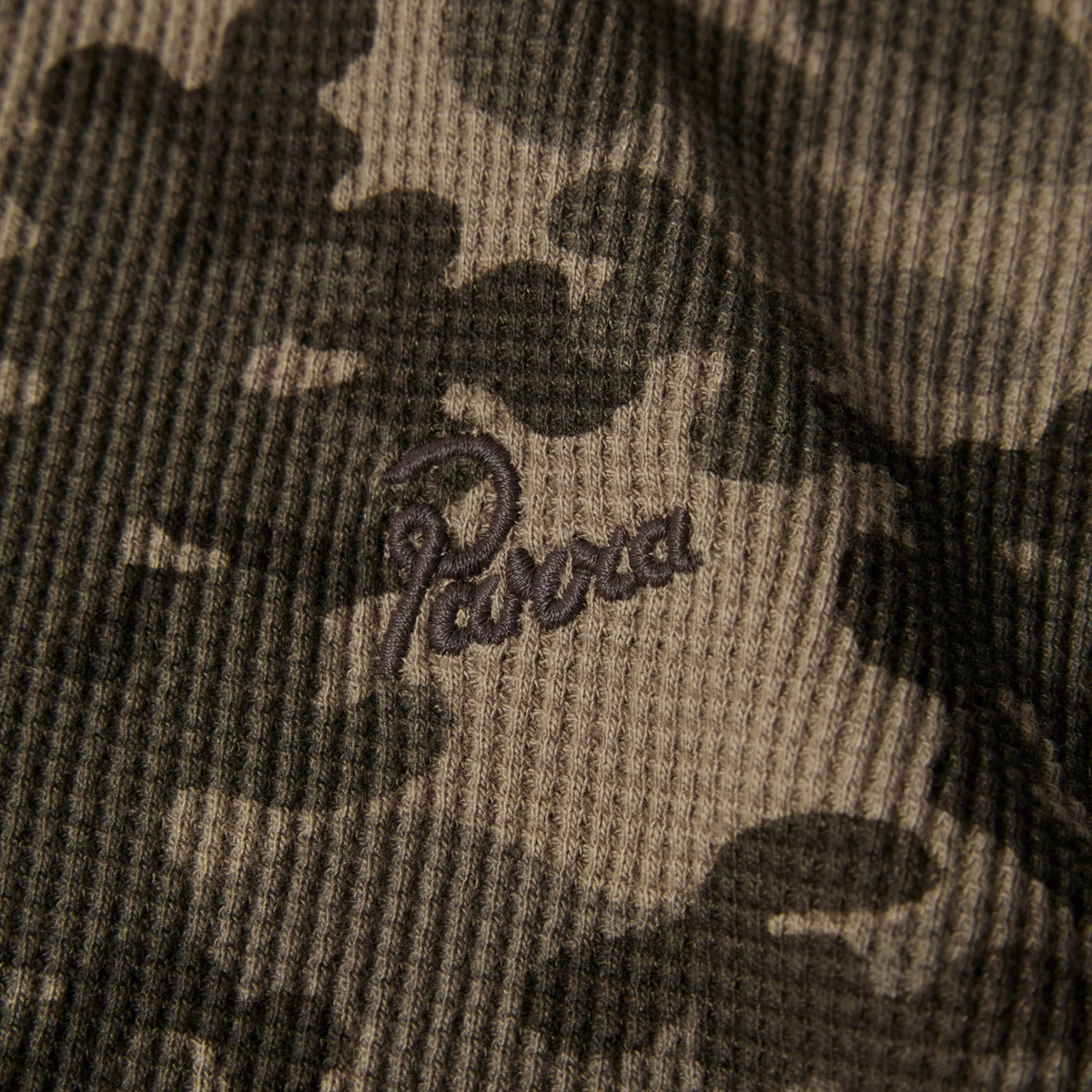 Parra Camo Woofles Long Sleeve T-shirt-Grey - 56450