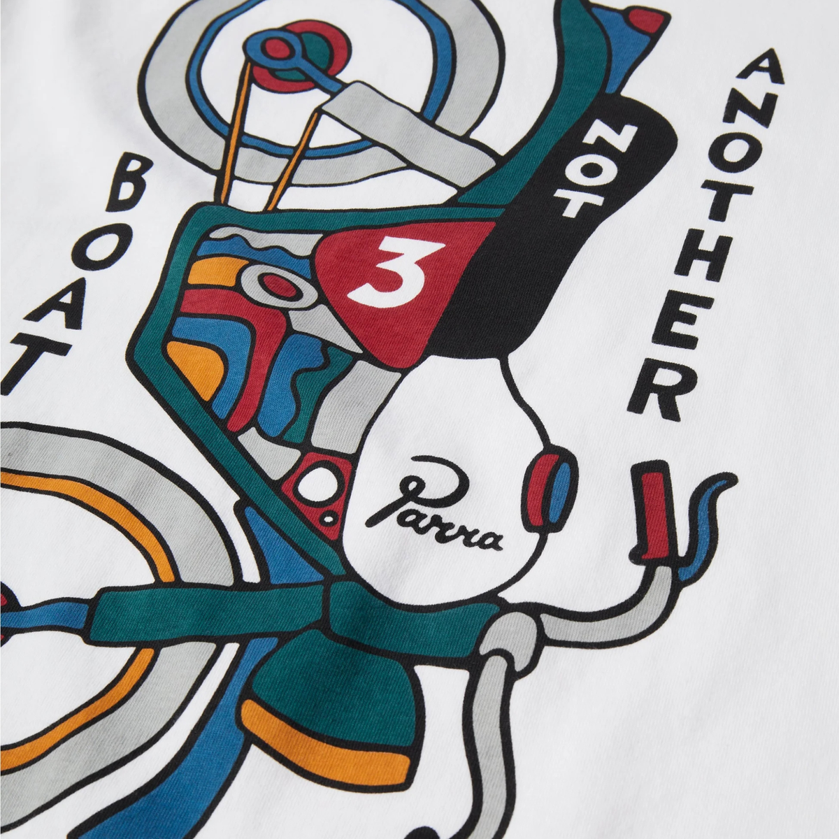 Parra Not another boat T-Shirt-White - 56205