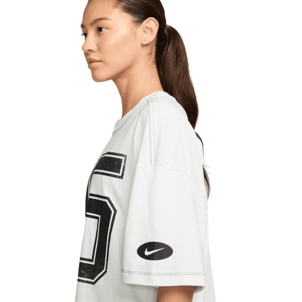 Women's Nike Sportswear Short-Sleeve T-Shirt-White-HV4972-121