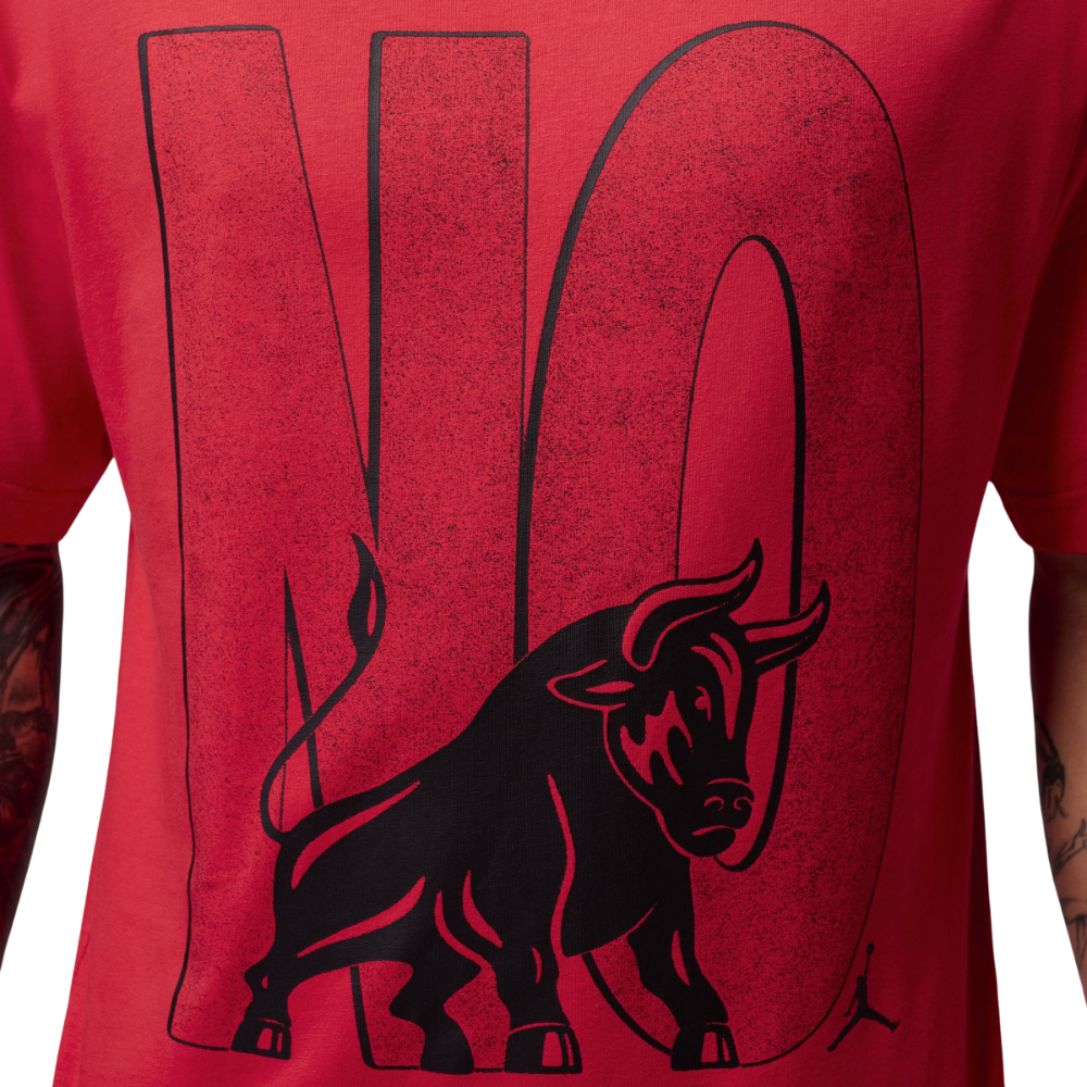 Jordan Graphic T- Shirt-Red- IR2117-612