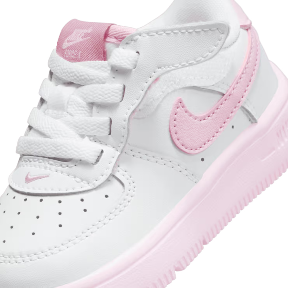 Toddler Nike Air Force 1 Low Easyon 'White/Pink' - FN0236-100