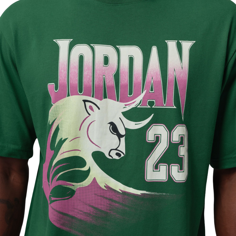 Jordan Brooklyn T-Shirt 'Green' - IO0043-341