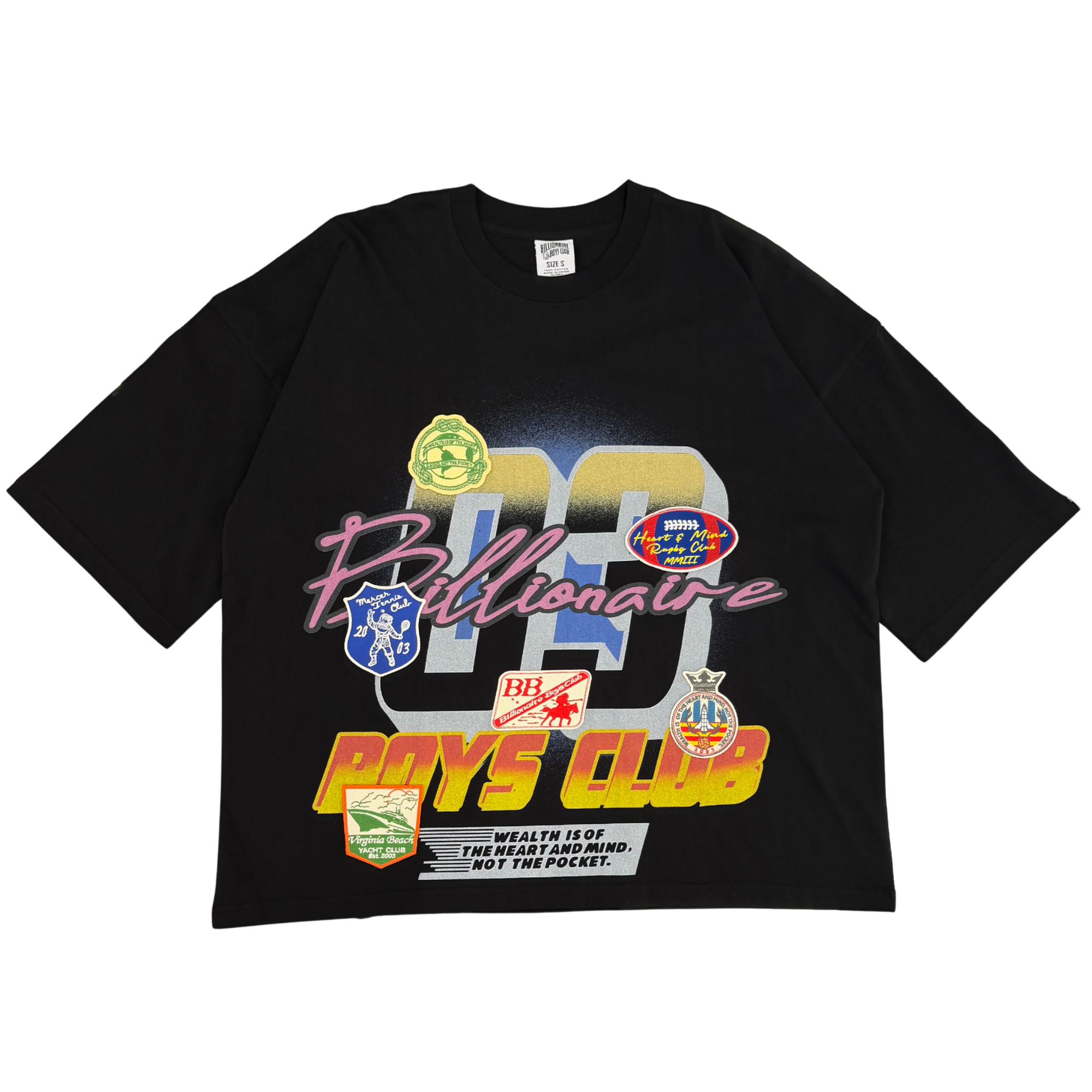 Billionaire Boys Club BB Clubs SS Knit T-Shirt - Black - 861-6311