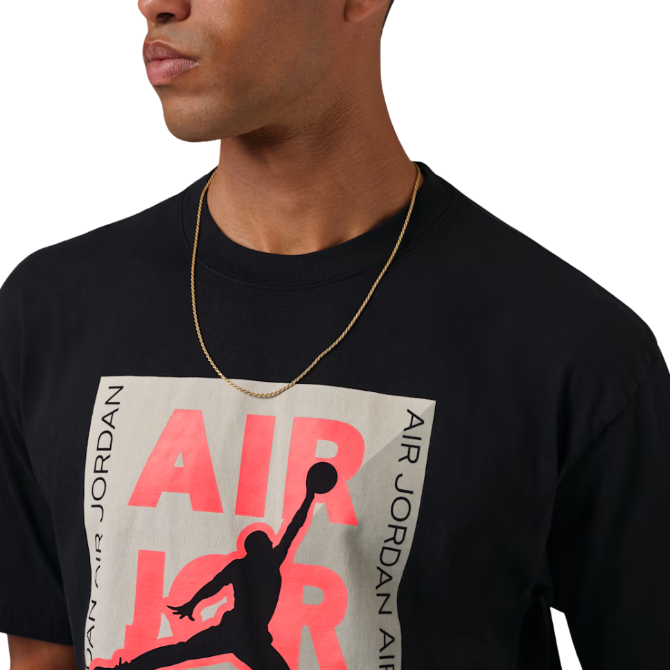Jordan Graphic T-Shirt - Black/Infrared - IF3112-010