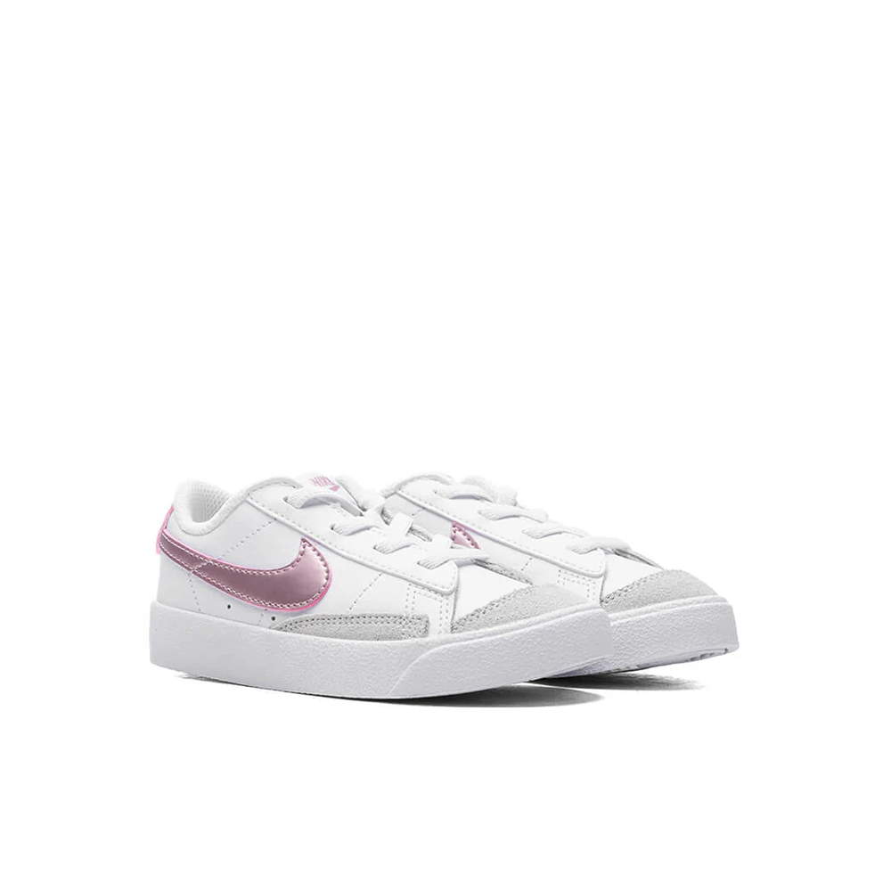 Toddler Nike Blazer Low '77 'White/Pink Glaze' - DA4076-105