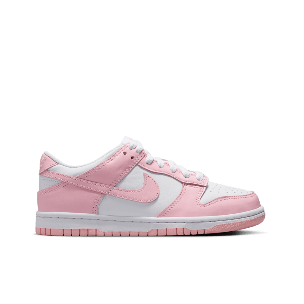 Grade School Nike Dunk Low 'Soft Pink' - FB9109-125