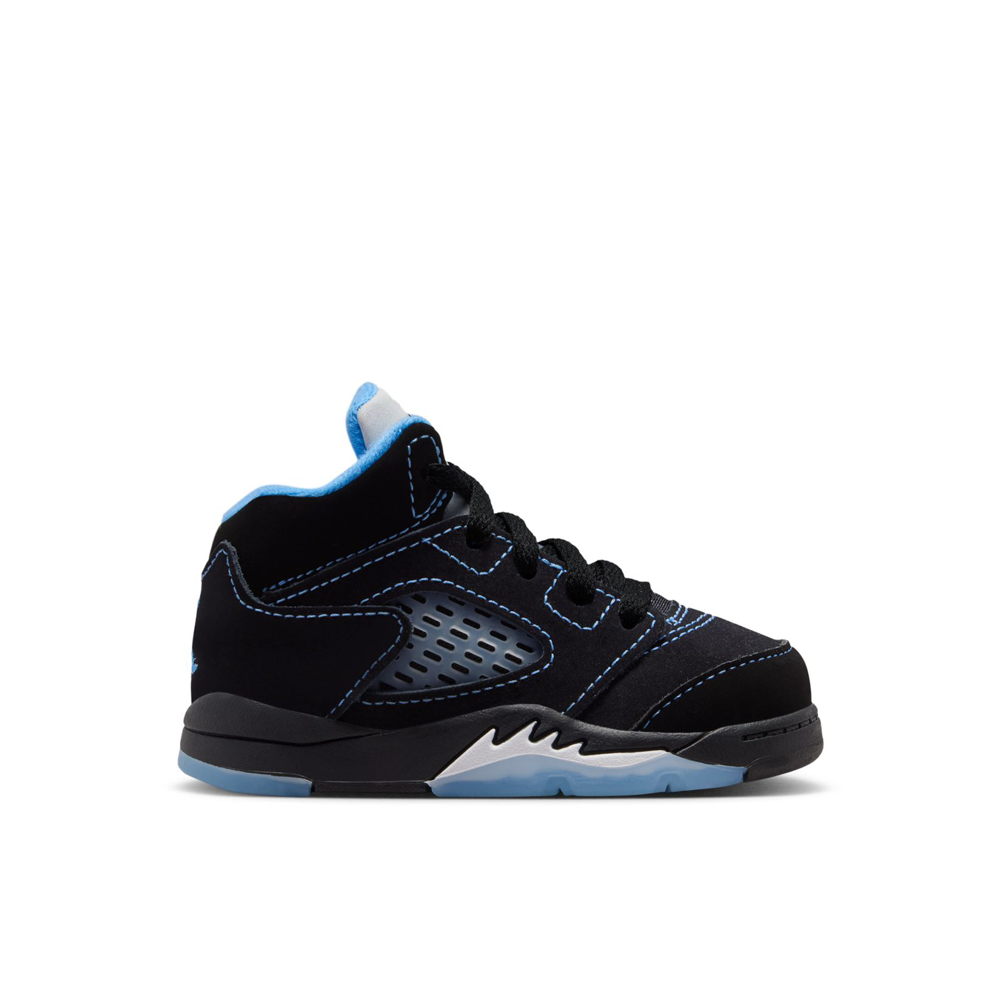 Toddler Jordan 5 Retro 'Black University Blue' - 440890-008