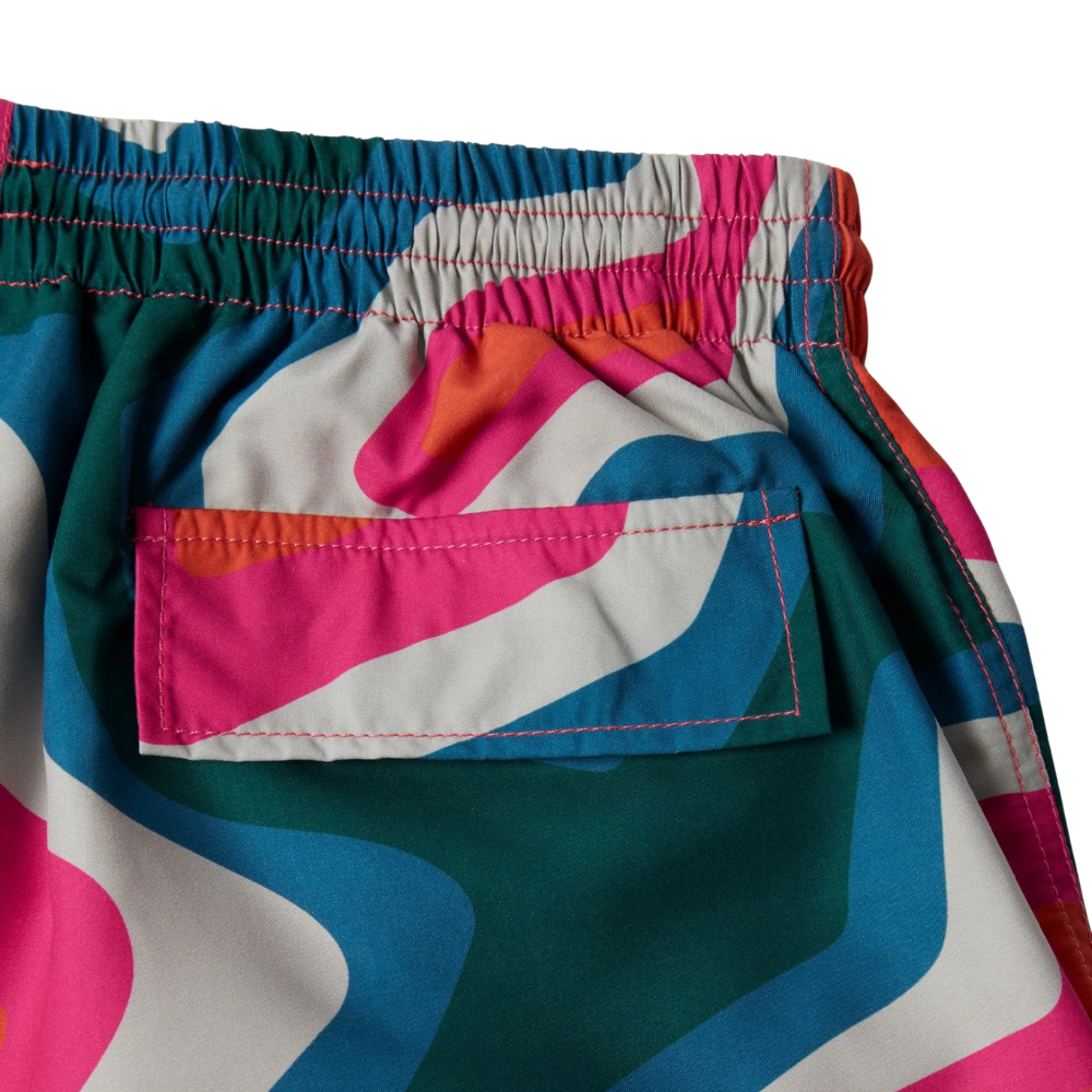 Parra Gem Stones Swim Shorts-Pink - 55435