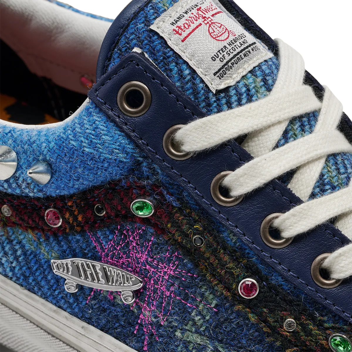 Men's Vans LX Old Skool 36 Harris Tweed 'NAVY/MULTI' - VN000E8VBIP1
