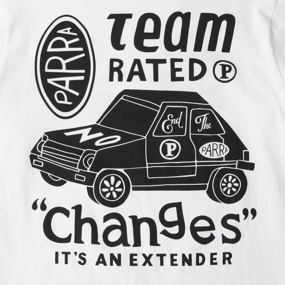 Parra Team Changes Long Sleeve T-Shirt-White - 55150