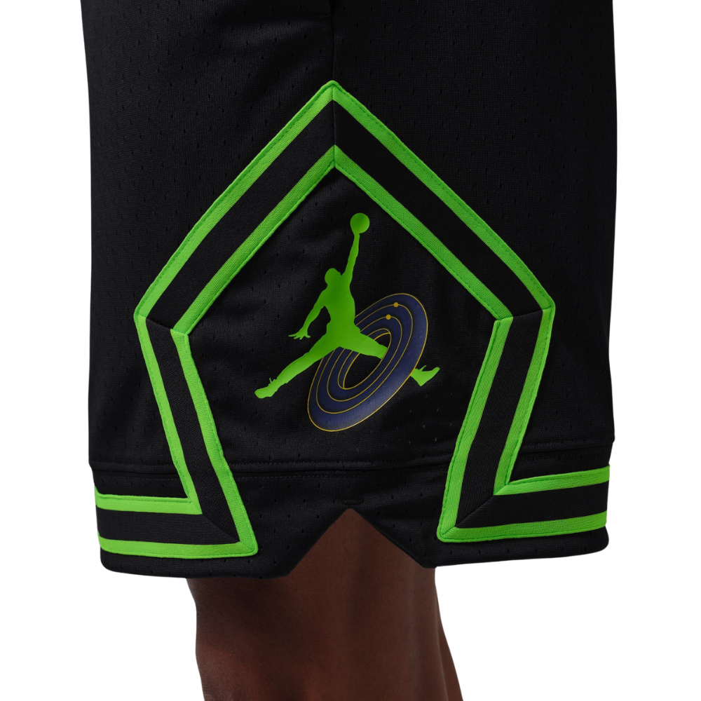 Jordan Dri-FIT Space Jam Diamond Shorts-Black/Action Green - IZ2323-010