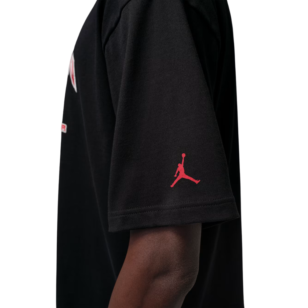 Jordan Flight Essentials Boxy Graphic T-Shirt-Black - IF3121-010