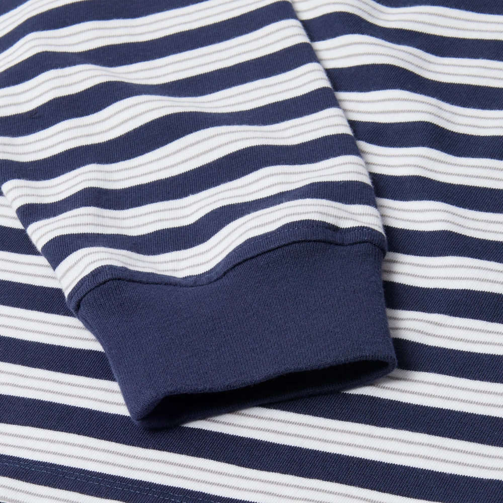 Parra 1992 Long Sleeve T-Shirt-White/Navy - 55142