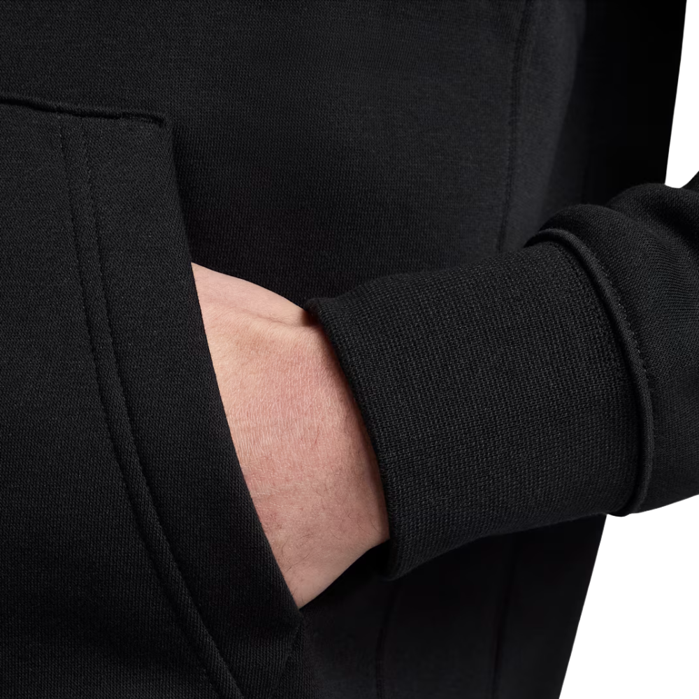 NIKE SPORTSWEAR CLUB FLEECE HOODIE-BLACK-BV2654-010