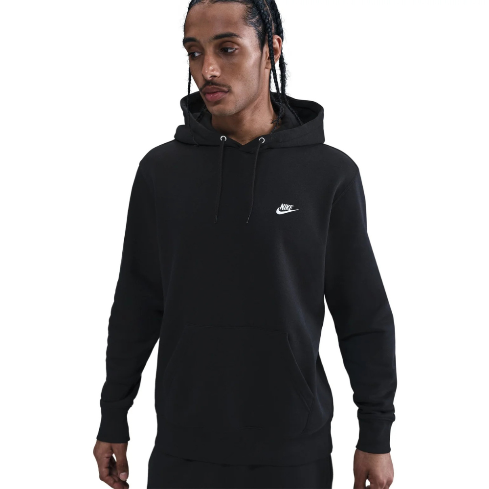 Nike Club Pullover Fleece Hoodie - Black - FN3859-010