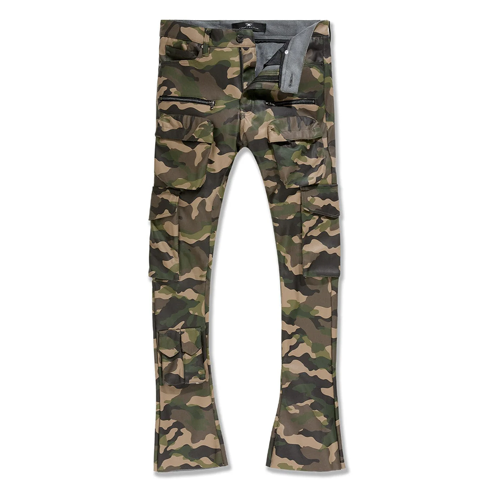Jordan Craig Thrillest Cargo Stacked Jeans - Vintage Camo - JRF2250C