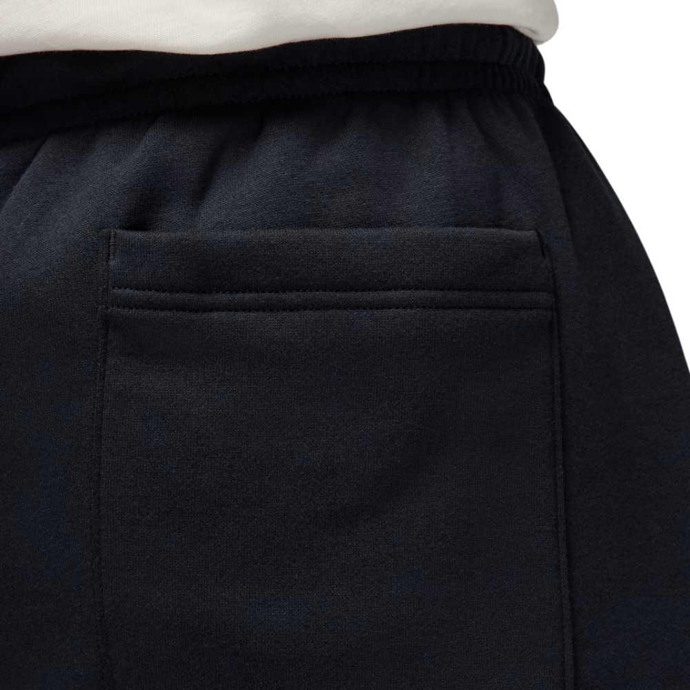 Jordan Brooklyn Fleece Oversized Open-Hem Trousers-Black-IB7238-010