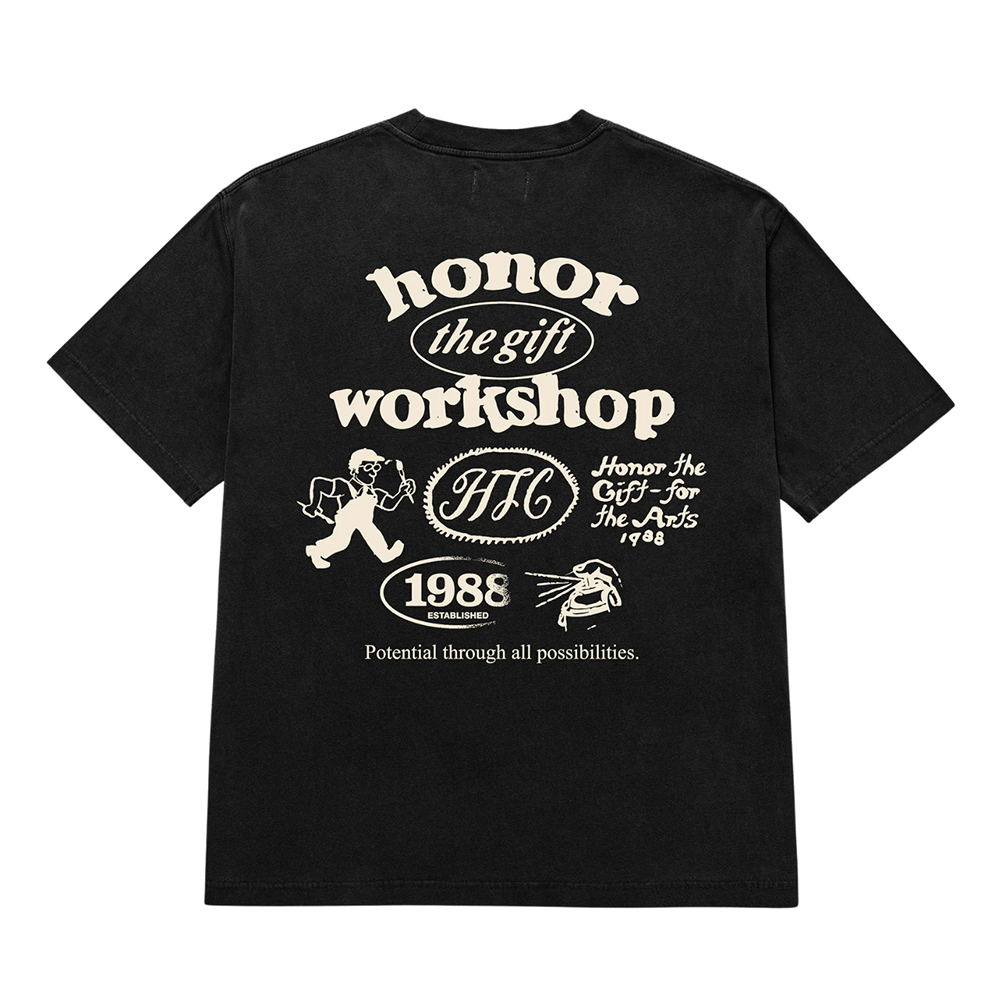 Honor The Gift Honor Workshop Shirt - Black - HTG250391
