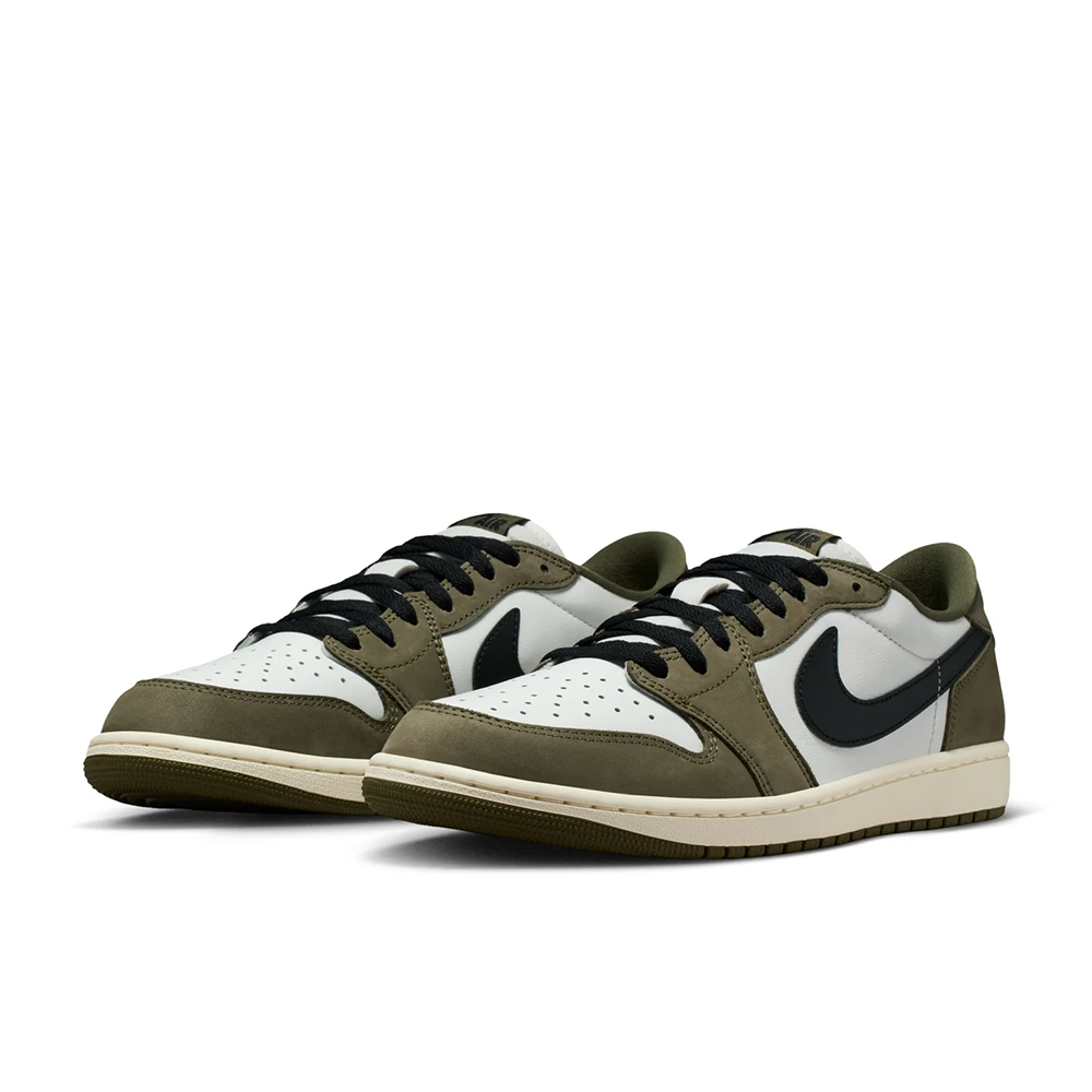 Men's Air Jordan 1 Retro Low OG 'Medium Olive' - HQ6998-200