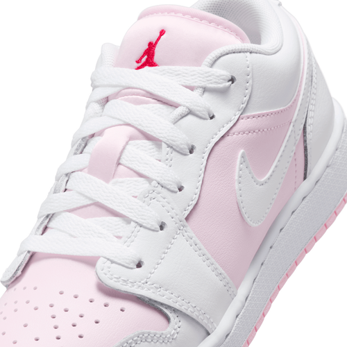Grade School Air Jordan 1 Low 'Pink Foam' - 553560-608