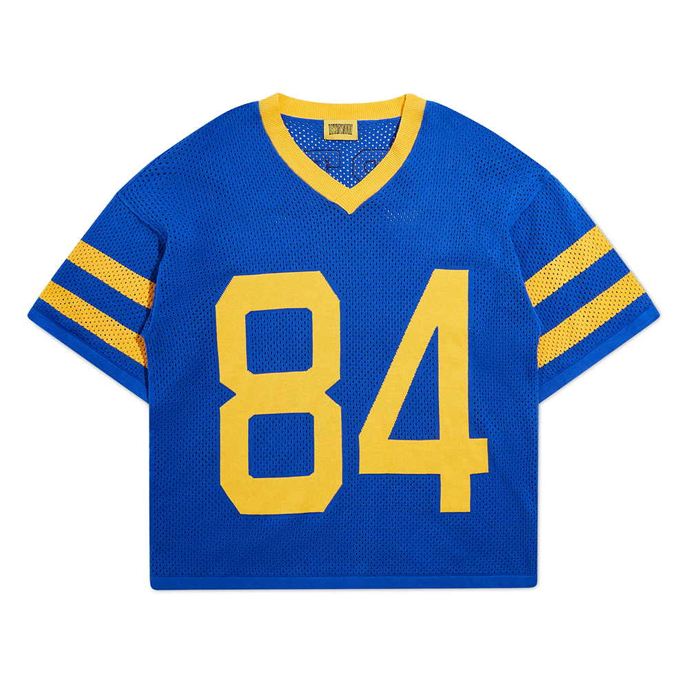 Diet Starts Monday Knit Jersey-Blue/Yellow-DSM-PS25-014