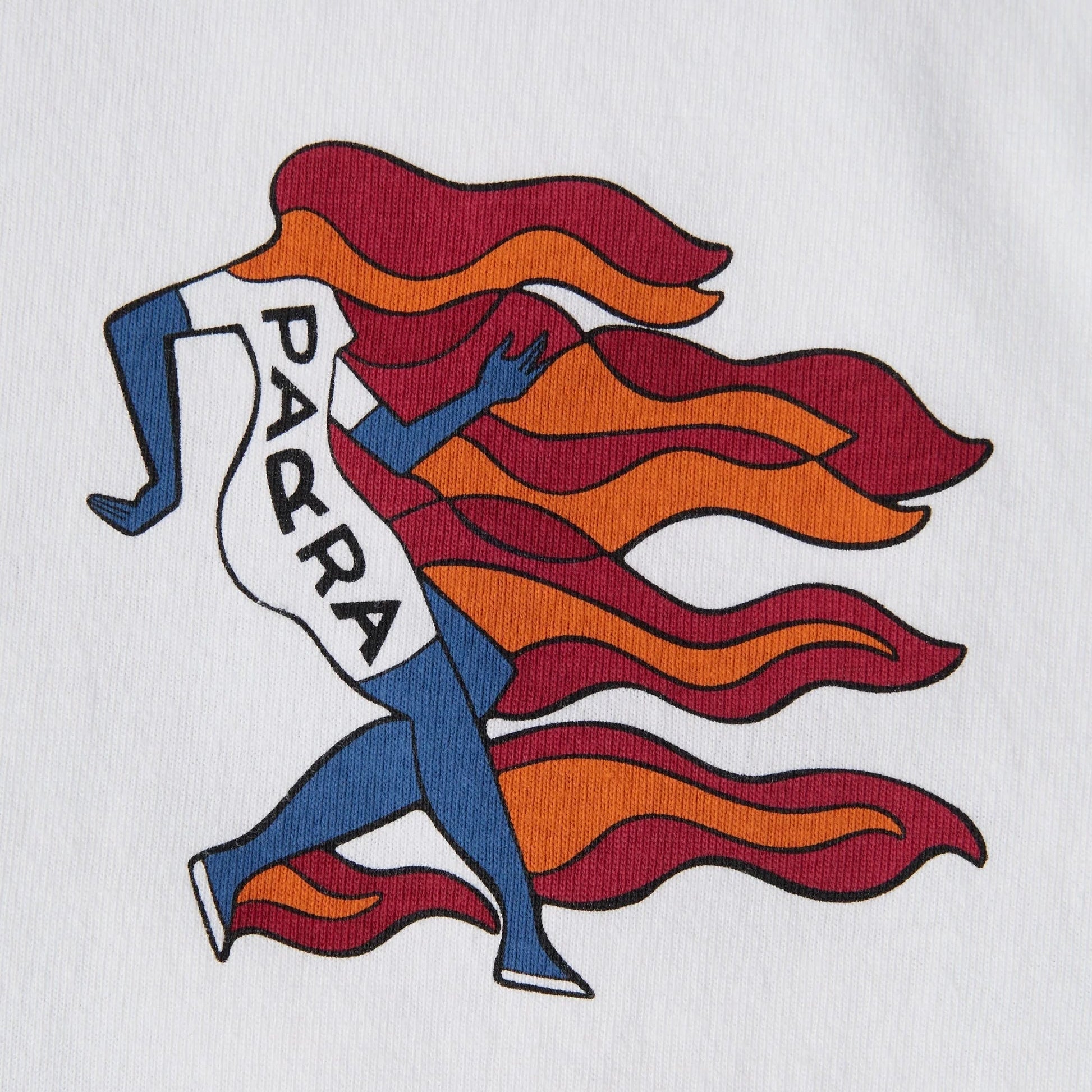 Parra Not Finished Long Sleeve T-Shirt - White - 54315