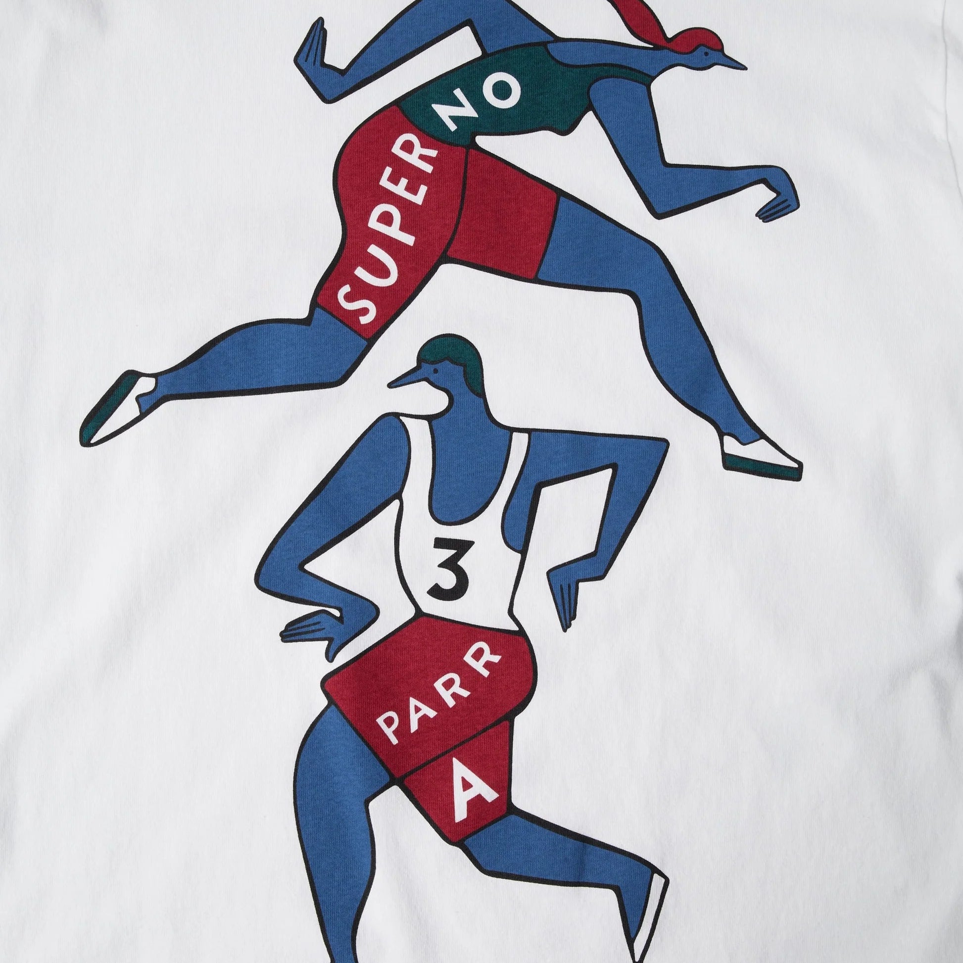 Parra Not Finished Long Sleeve T-Shirt - White - 54315