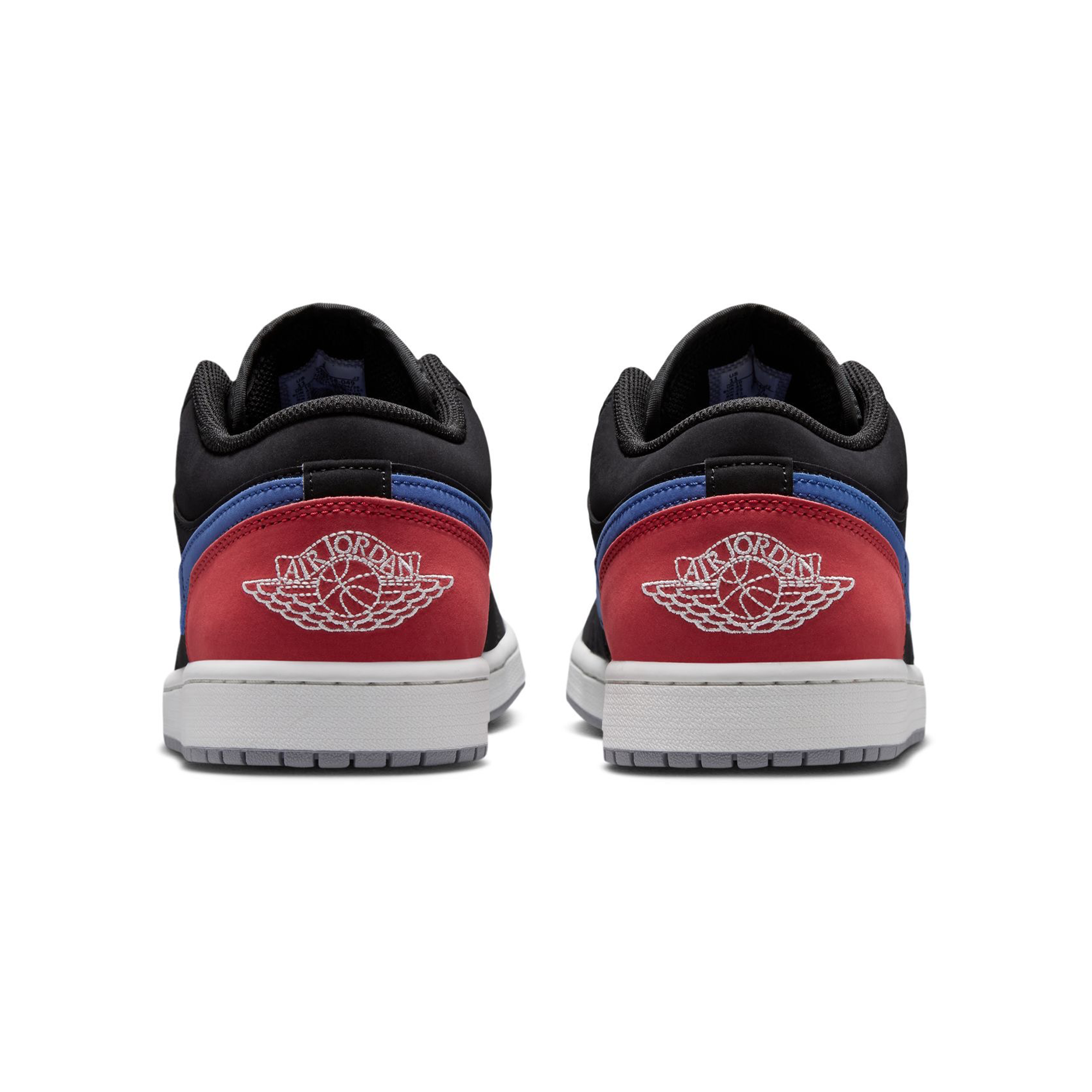 Men's Air Jordan 1 Low 'Black Summit/True Blue' - 553558-049