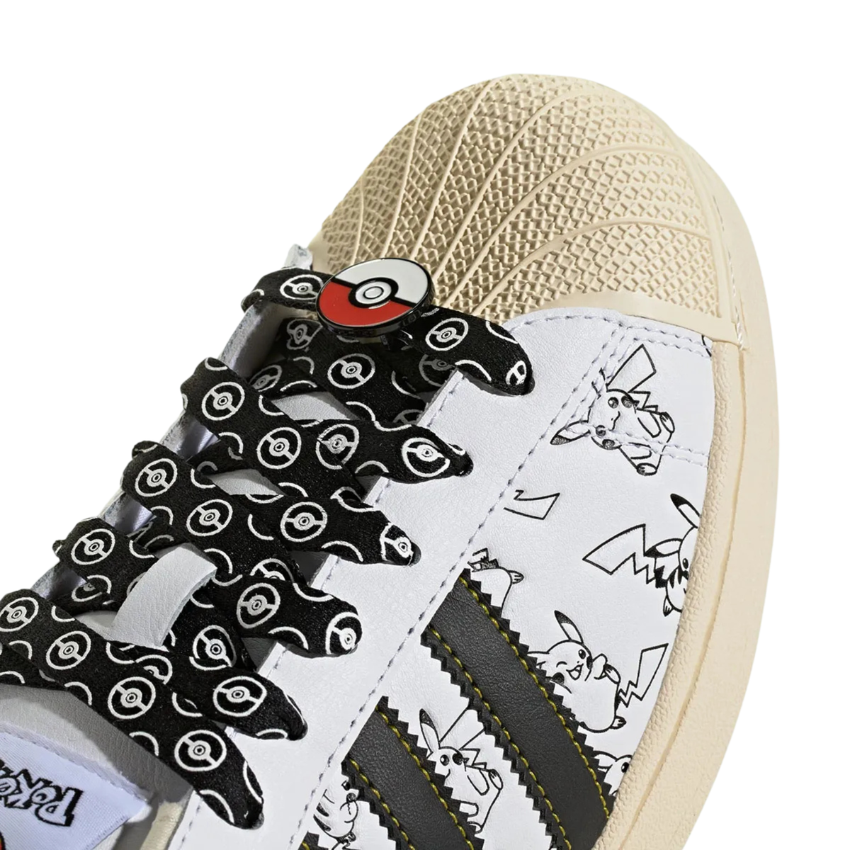 Men's Adidas X Pokemon Superstar II 'FTWWHT/CBLAC' - KI2857