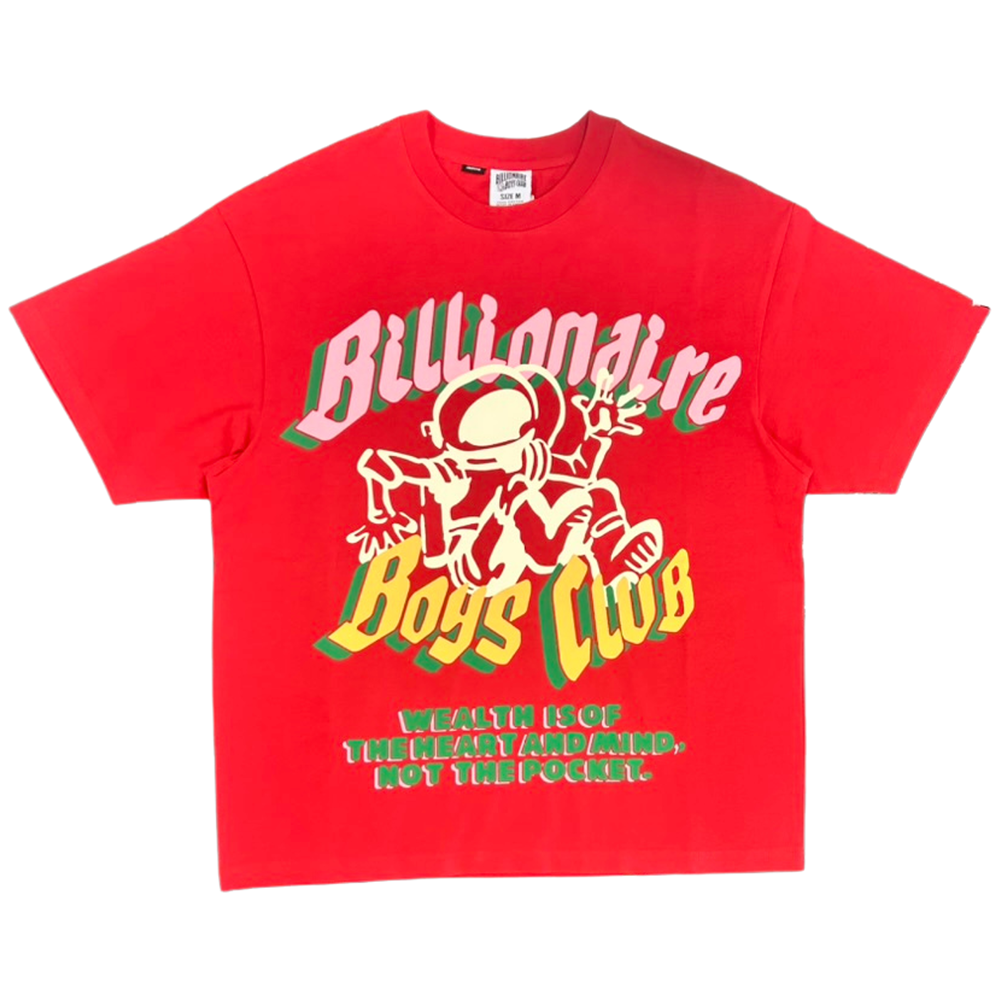 Billionaire Boys Club BB Dancetronaut SS Knit (Cropped)-Red-851-6304